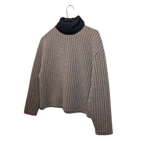 Zara Turtleneck Sweater Women's Size Small long sleeve shirt strechy top - Picture 3 of 5